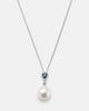 Bucherer Fine Jewellery Bucherer Fine Jewellery Romance 18kt white gold necklace with sapphires and gemstones - 4