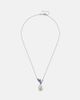 Bucherer Fine Jewellery Bucherer Fine Jewellery Romance 18kt white gold necklace with sapphires, diamonds, and pearl - 1