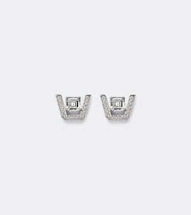 Bucherer Fine Jewellery Bucherer Fine Jewellery Skyline 18kt white gold earrings with diamonds