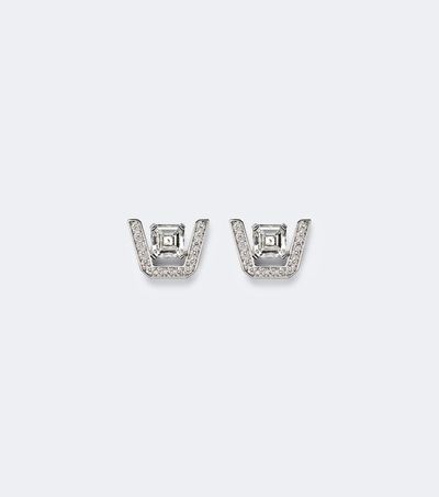 Bucherer Fine Jewellery Bucherer Fine Jewellery Skyline 18kt white gold earrings with diamonds