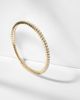 Bucherer Fine Jewellery Bucherer Fine Jewellery Stretchy 18kt gold tennis bracelet with diamonds - 4