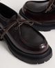 Buffalo Buffalo Chunky lace-up shoes in cherry red - 3