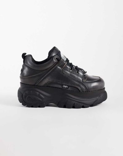 Buffalo Buffalo Classic sneakers in vintage black
