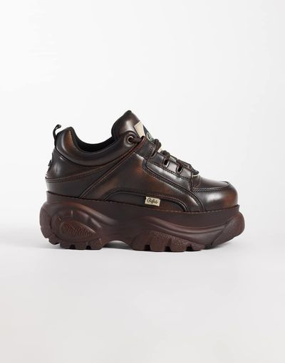 Buffalo Buffalo Classic sneakers in vintage brown