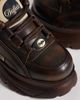 Buffalo Buffalo Classic sneakers in vintage brown - 2