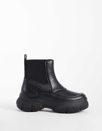 Buffalo Buffalo Doozer Chelsea boots in black