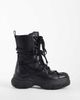 Buffalo Buffalo Doozer double lace boots in black - 1