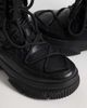 Buffalo Buffalo Doozer double lace boots in black - 4
