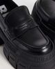 Buffalo Buffalo Gosper platform loafers in black - 2