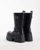 Buffalo Buffalo Gosper platform moto boots in black - 2