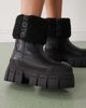 Buffalo Buffalo Gospher fold boots in black - 2