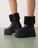 Buffalo Buffalo Gospher fold boots in black - 4