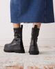 Buffalo Buffalo Jupiter sock boots in black - 2