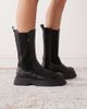 Buffalo Buffalo Lennox Chelsea high boots in black - 1