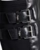Buffalo Buffalo Stacy high moto boots in black - 3