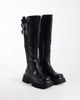 Buffalo Buffalo Stacy high moto boots in black - 4