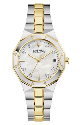 BULOVA BULOVA Classic Prestige Diamond Bracelet Watch, 32mm x 32mm