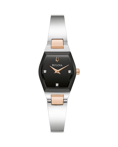 Bulova Bulova Gemini Bangle Watch, 33mm x 22.5mm