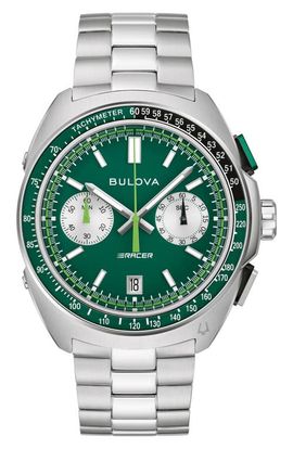BULOVA BULOVA Racer Chronograph Bracelet Watch, 42mm
