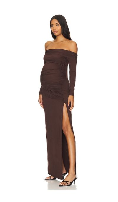 BUMPSUIT BUMPSUIT Off The Shoulder Evening Dress