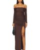 BUMPSUIT BUMPSUIT Off The Shoulder Evening Dress - 2