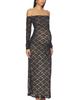 BUMPSUIT BUMPSUIT Off The Shoulder Lace Dress - 1