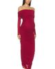 BUMPSUIT BUMPSUIT Off The Shoulder Mesh Dress - 1