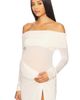 BUMPSUIT BUMPSUIT Off The Shoulder Mesh Top - 1