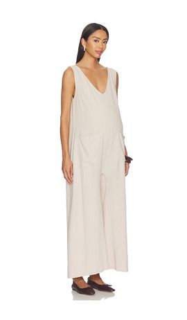 BUMPSUIT BUMPSUIT Oversized Linen Jumpsuit