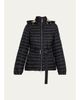 Burberry Amberley Belted Nylon Puffer Jacket with Detachable Collar - 1