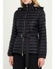 Burberry Amberley Belted Nylon Puffer Jacket with Detachable Collar - 4