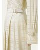 Burberry Annalie Jacquard-Check Silk Midi Skirt - 3