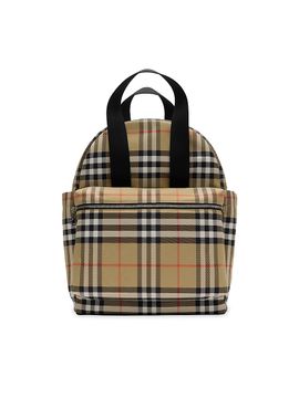 Burberry Baby's Check Changing Backpack