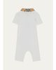 Burberry Boy's Jaxon Check-Trim Playsuit - 2