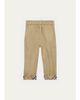 Burberry Boy's Sheldon Check Turn-up Cotton Trousers - 2