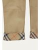 Burberry Boy's Sheldon Check Turn-up Cotton Trousers - 3