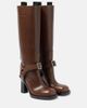 Burberry Burberry 100 leather knee-high boots - 1