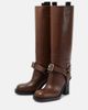 Burberry Burberry 100 leather knee-high boots - 5
