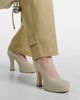 Burberry Burberry 130 leather platform pumps - 4