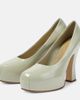 Burberry Burberry 130 leather platform pumps - 5
