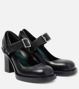 Burberry Burberry 85 leather pumps