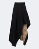 Burberry Burberry Asymmetric cotton maxi skirt - 1