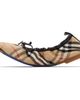 Burberry Burberry Beige Check Fawn Ballerina Flats - 3