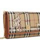 Burberry Burberry Beige Check Mates Chain Strap Wallet Bag - 2