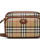Burberry Burberry Beige Check Pocket Crossbody Bag - 1