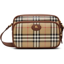 Burberry Burberry Beige Check Pocket Crossbody Bag