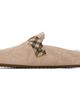 Burberry Burberry Beige Check Shearling Urchin Clog Loafers - 3
