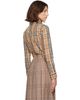 Burberry Burberry Beige Check Stretch Cotton Shirt - 3
