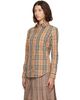 Burberry Burberry Beige Check Stretch Cotton Shirt - 4