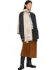 Burberry Burberry Beige Gradient Check Wool Silk Scarf - 2